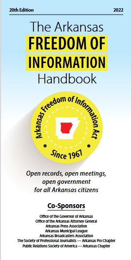 The Arkansas Freedom of Information Handbook